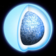 An artist’s concept of a crystal white dwarf.